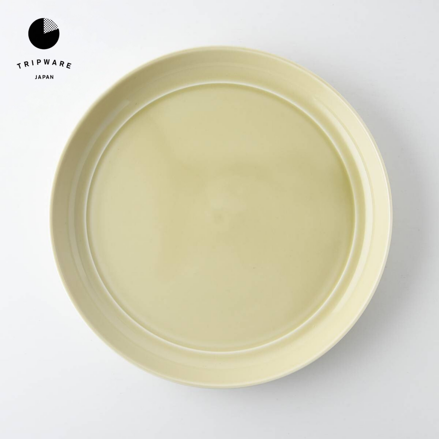 Cream Plate | TRIPWARE