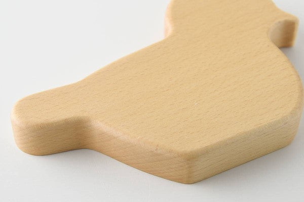 Bird-Shaped Wooden Plate
