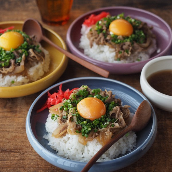 Blue Plate | Bread, Rice, and...