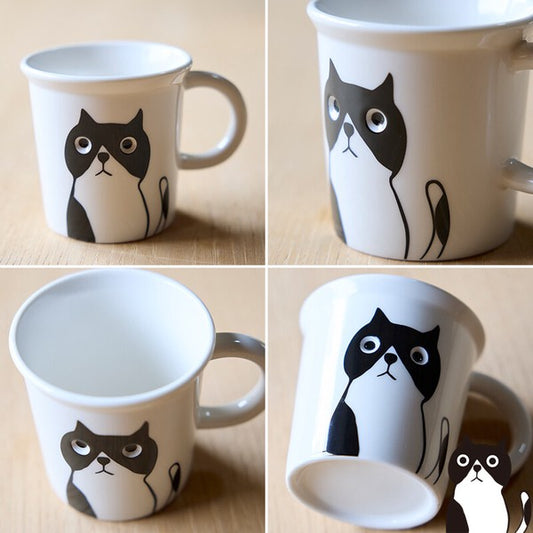 Charo Cat Peeping Mug