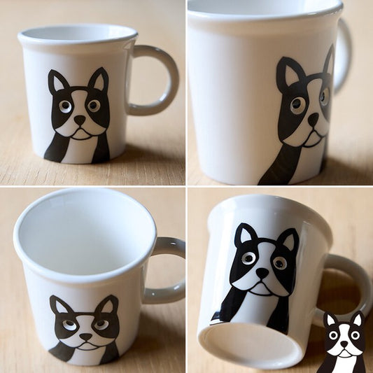 Bulldog Peeping Mug