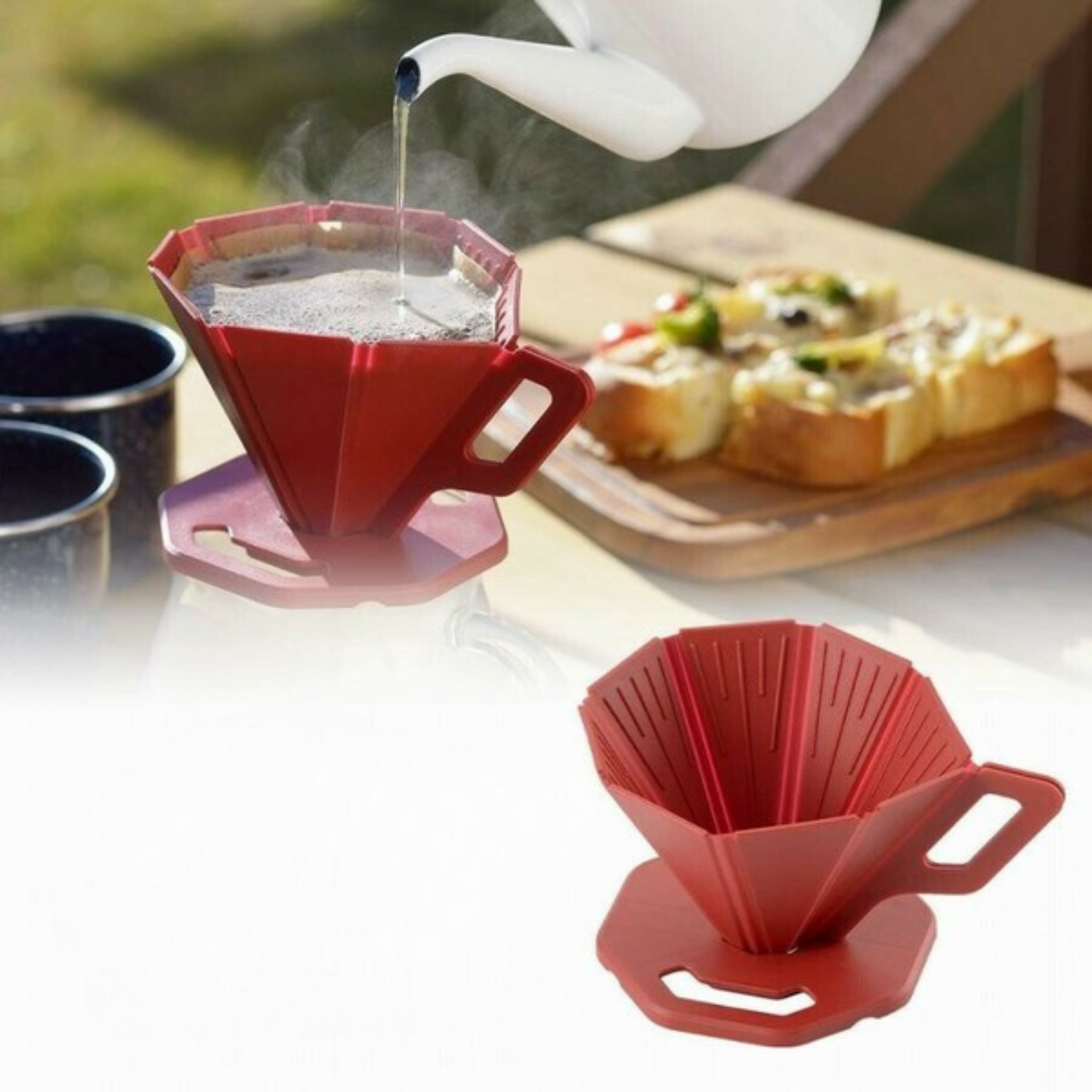Compact Foldable Coffee Dripper