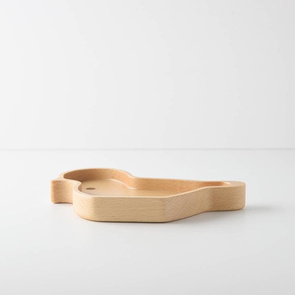 Bird-Shaped Wooden Plate